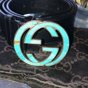 Gucci Accessories - GUCCI Belt Sz 95 38 inches Double G Buckle Gucci Accessories - GUCCI Belt Sz 95 38 inches Double G Buckle